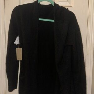 NWT Aritzia Plush Open-Front Sweater w/ Pockets